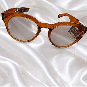 Blue light filtering computer glasses Brown